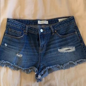 Bullhead denim low rise shorts